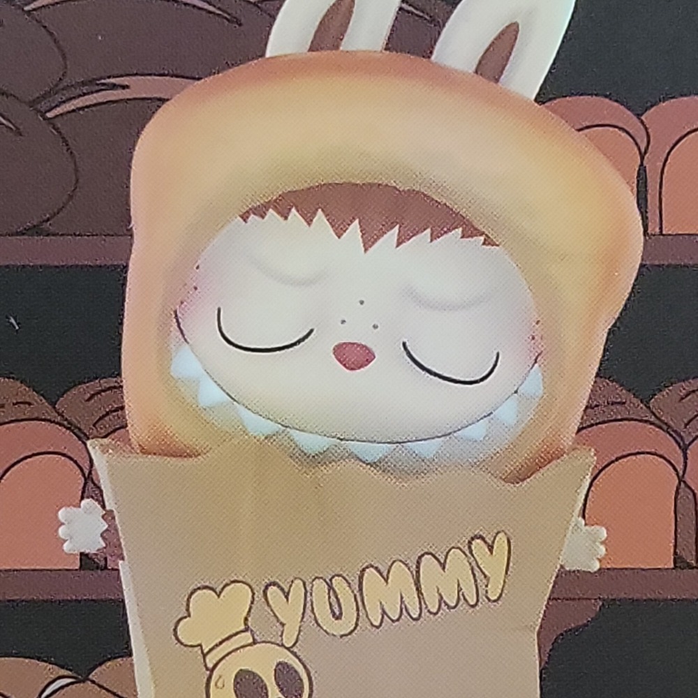 POP MART Labubu The Monsters Almost Hidden Series Figure - Bread Bag